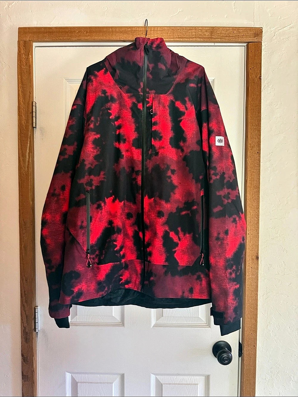 686 Men's Hydra Thermagraph Jacket Red & Black XL